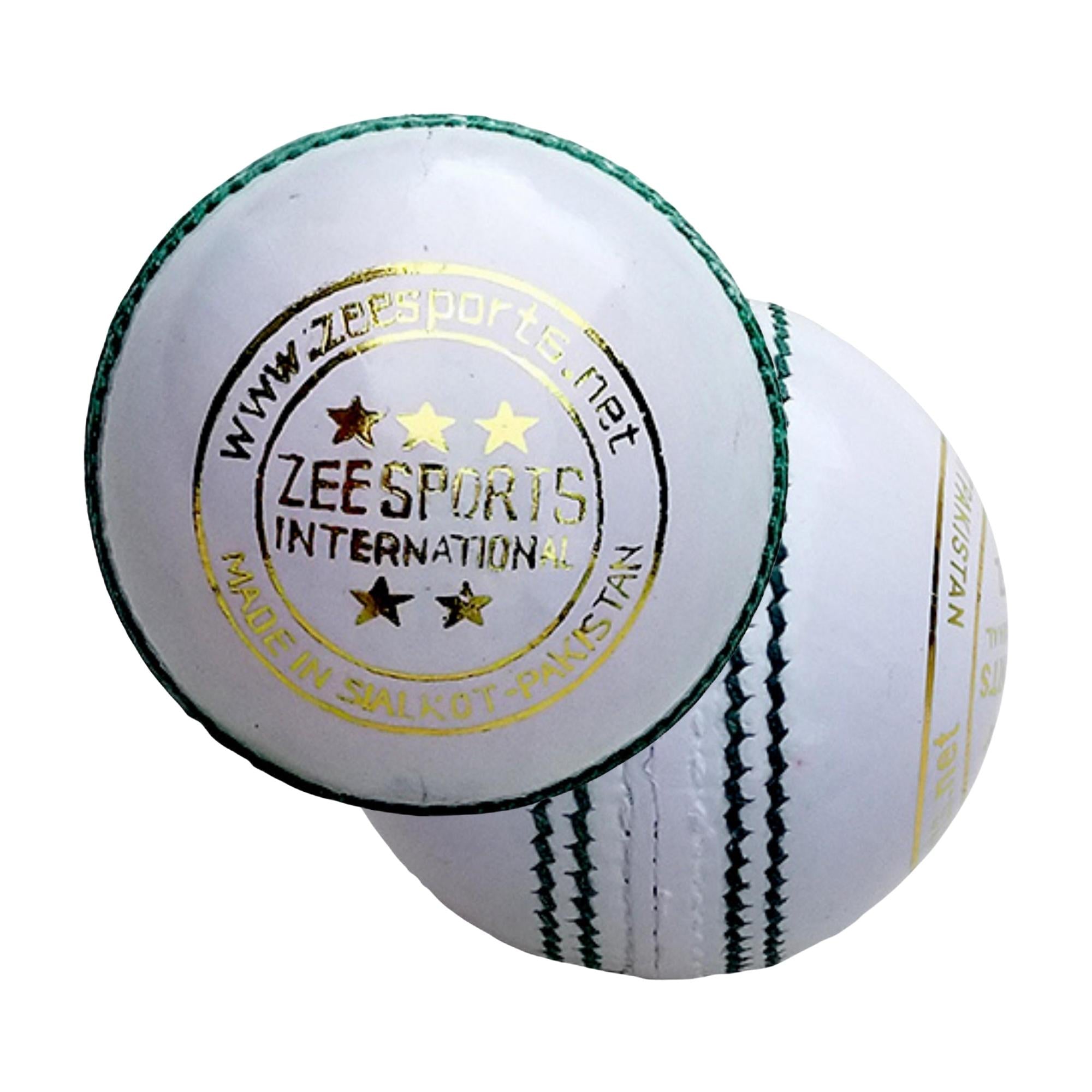 Zee Sports Premier 5 Star White League Cricket  Balls