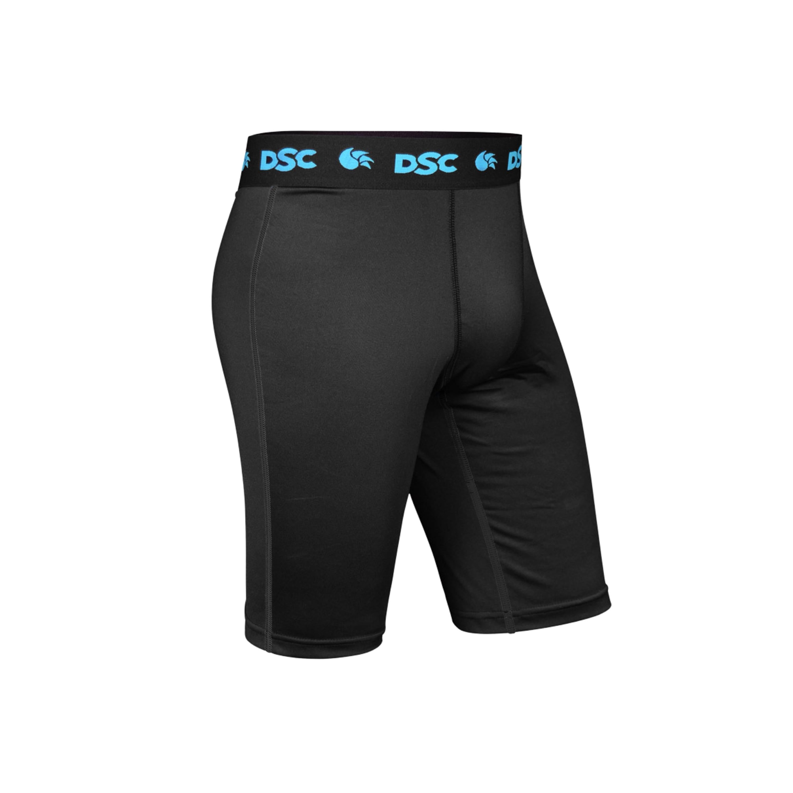 DSC Compression Half Thigh Black Shorts