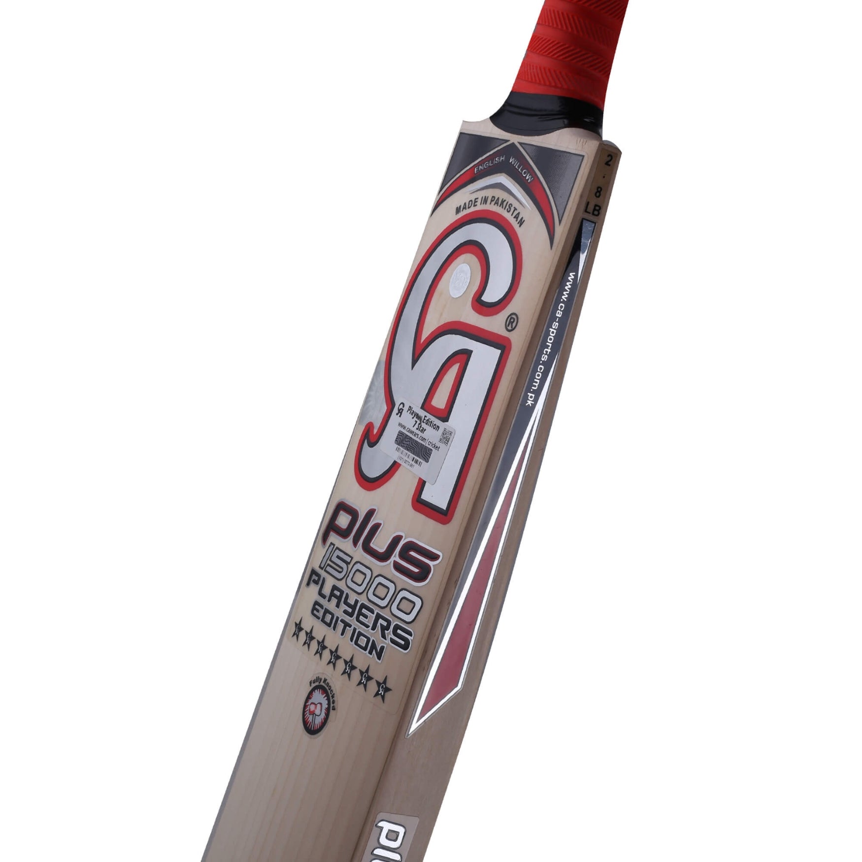 CA Cricket Bat, Model Plus 15000 Players Edition 7 Stars 2024 MODEL