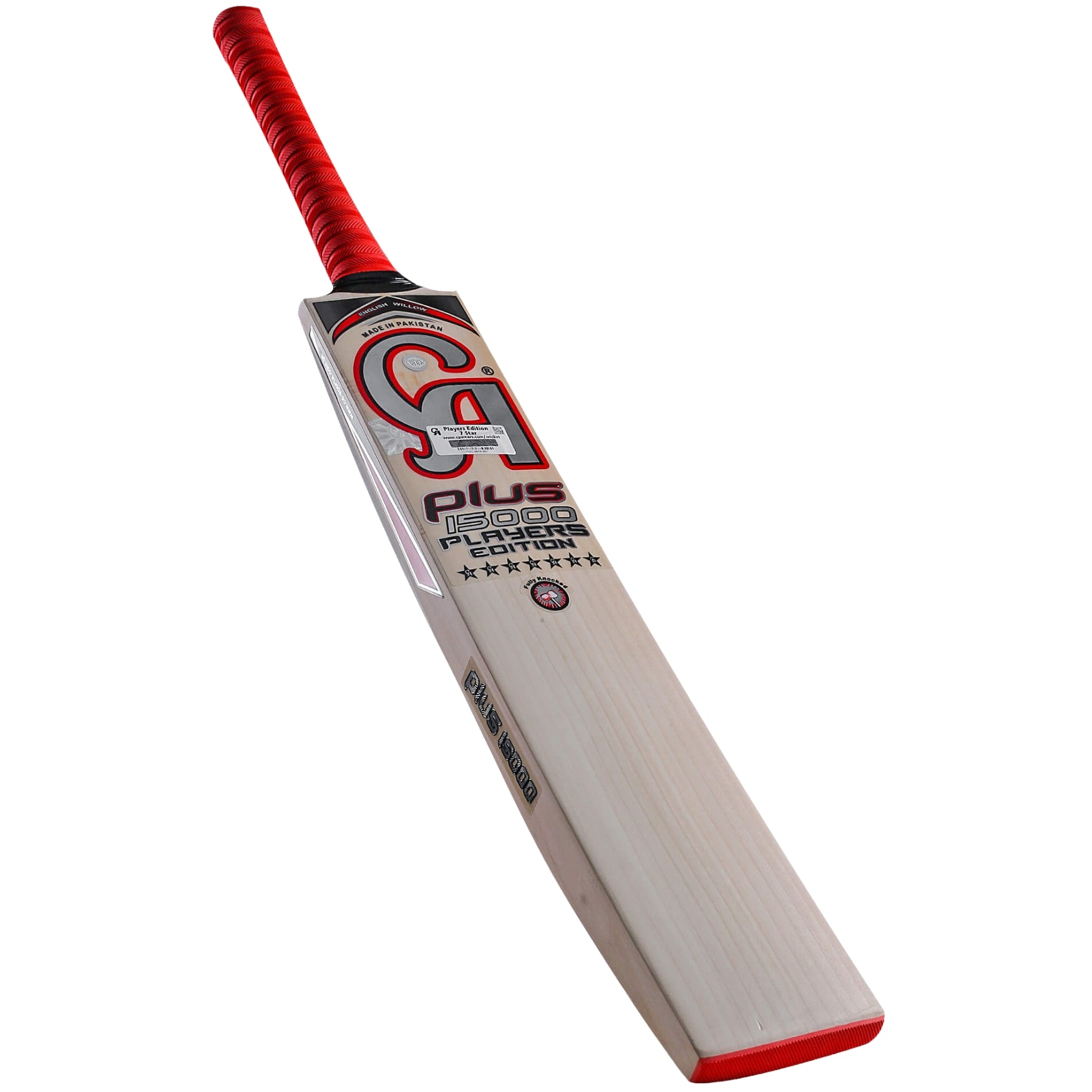 CA Cricket Bat, Model Plus 15000 Players Edition 7 Stars 2024 MODEL