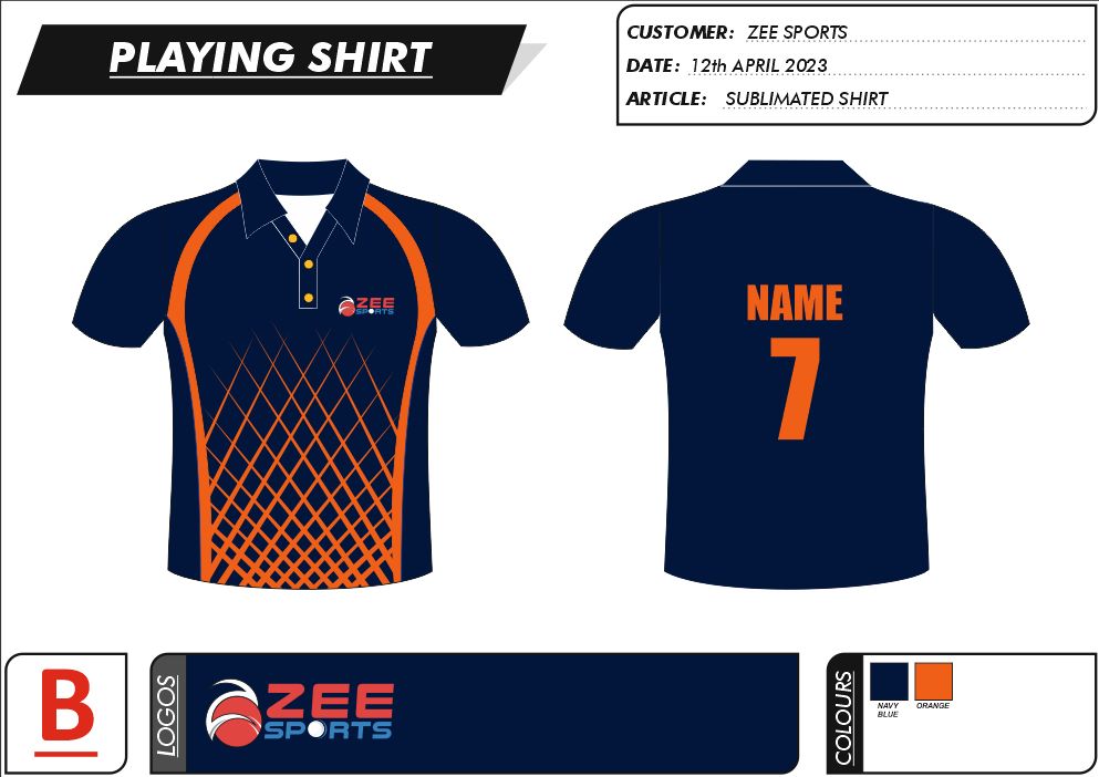 026 | Zee Sports Team Uniform Kits 42