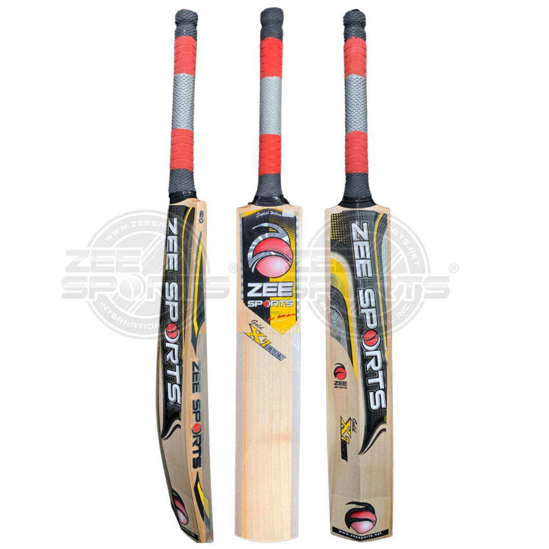 Zee Sports Gold X7even Cricket Bat by Alvin Kallicharran